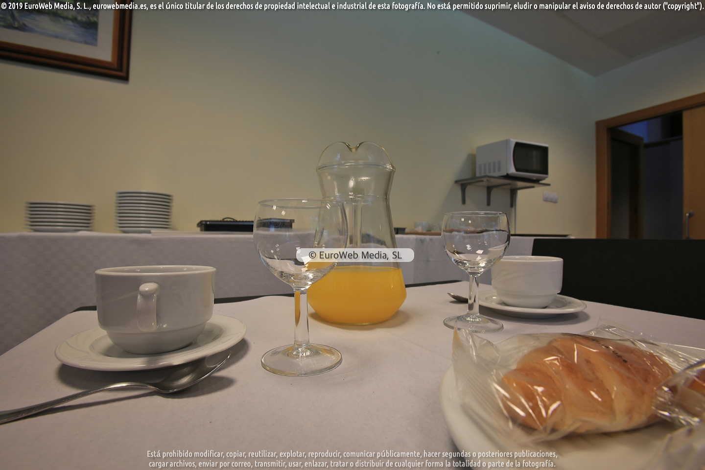 Hotel Santa Cristina: Desayunos